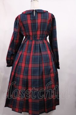 画像2: FLC / MINA*タータンチェックワンピース L グリーン H-25-11-15-013-LO-OP-NS-ZH