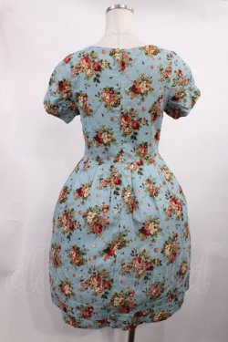 画像2: F&A / 花柄ワンピース Free Blue H-25-11-15-015-LO-OP-NS-ZH