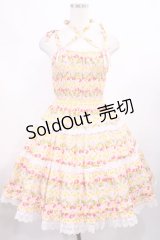 Angelic Pretty / チェリー柄サンドレス Free ピンク H-25-11-15-002-AP-OP-NS-ZH