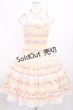 画像1: Angelic Pretty / チェリー柄サンドレス Free ピンク H-25-11-15-002-AP-OP-NS-ZH