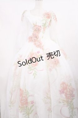 画像1: Secret Honey / Deluxe bouquet Dress　(Beauty and the Beast ver.) Free ホワイト H-25-11-15-017-CA-OP-NS-ZH
