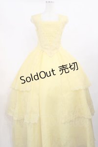 Secret Honey / Tale As Old As Time Dress (Beauty and the Beast- Live Action Film ver.） Free イエロー H-25-11-15-018-CA-OP-NS-ZH