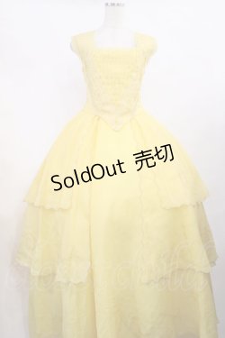 画像1: Secret Honey / Tale As Old As Time Dress (Beauty and the Beast- Live Action Film ver.） Free イエロー H-25-11-15-018-CA-OP-NS-ZH