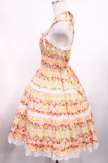 画像2: Angelic Pretty / チェリー柄サンドレス Free ピンク H-25-11-15-002-AP-OP-NS-ZH (2)