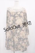 Fi.n.t / 花柄ワンピース Free Brown H-25-11-15-021-CA-OP-NS-ZH