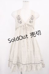 LIZ LISA / ホルターリボンワンピース Free ベージュ H-25-11-15-022-LO-OP-NS-ZH