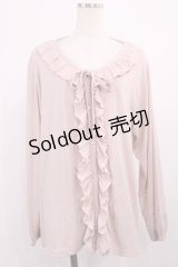 m petit by misako / ルームカーディガン L ピンク H-25-11-15-026-LO-TO-NS-ZH