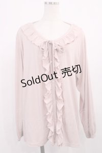 m petit by misako / ルームカーディガン L ピンク H-25-11-15-026-LO-TO-NS-ZH