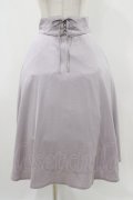 F&A / フロントレースアップフレアースカート Free lavender H-25-11-16-1028-LO-SK-NS-ZH