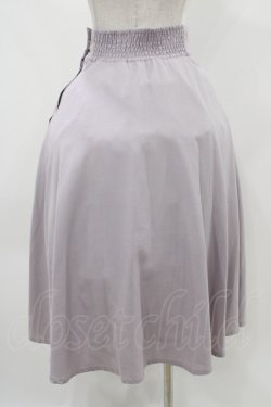 画像2: F&A / フロントレースアップフレアースカート Free lavender H-25-11-16-1028-LO-SK-NS-ZH