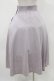 画像2: F&A / フロントレースアップフレアースカート Free lavender H-25-11-16-1028-LO-SK-NS-ZH (2)