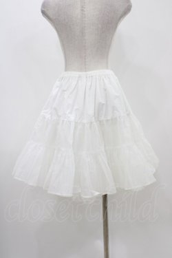 画像2: BABY,THE STARS SHINE BRIGHT / ふわふわボリュームショートパニエ  白 H-25-11-16-1030-BA-SK-KB-ZH