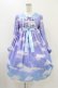 画像1: Angelic Pretty / Misty Sky Brilliant ColorワンピースSet FREE ラベンダー/サックス H-25-11-16-1006-AP-OP-YZ-ZH (1)
