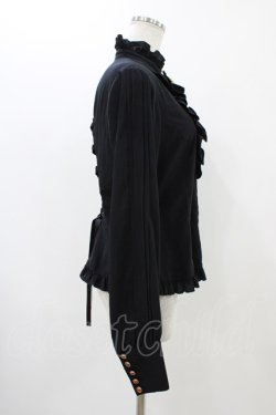 画像3: metamorphose / スタンドカラービショップスリーブブラウス サイズ1 ブラック H-25-11-16-1034-ME-BL-NS-ZH