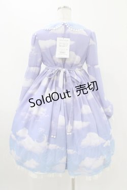 画像2: Angelic Pretty / Misty Sky Brilliant ColorワンピースSet FREE ラベンダー/サックス H-25-11-16-1006-AP-OP-YZ-ZH