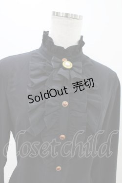 画像4: metamorphose / スタンドカラービショップスリーブブラウス サイズ1 ブラック H-25-11-16-1034-ME-BL-NS-ZH