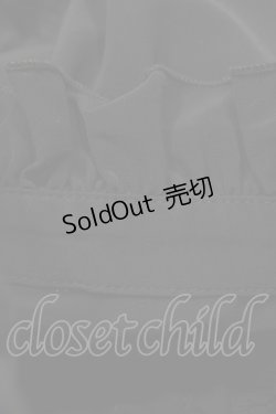 画像5: metamorphose / スタンドカラービショップスリーブブラウス サイズ1 ブラック H-25-11-16-1034-ME-BL-NS-ZH