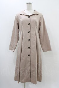 an another angelus / 変形カラープリーツレース切替コート Free PINK BEIGE H-25-11-16-1036-CA-CO-NS-ZH