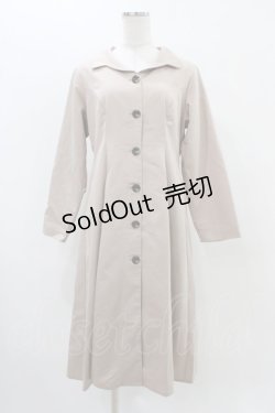 画像1: an another angelus / 変形カラープリーツレース切替コート Free PINK BEIGE H-25-11-16-1036-CA-CO-NS-ZH