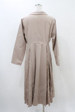 画像2: an another angelus / 変形カラープリーツレース切替コート Free PINK BEIGE H-25-11-16-1036-CA-CO-NS-ZH