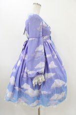 画像3: Angelic Pretty / Misty Sky Brilliant ColorワンピースSet FREE ラベンダー/サックス H-25-11-16-1006-AP-OP-YZ-ZH (3)