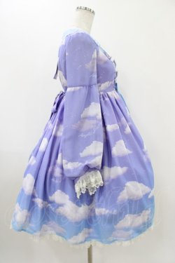 画像3: Angelic Pretty / Misty Sky Brilliant ColorワンピースSet FREE ラベンダー/サックス H-25-11-16-1006-AP-OP-YZ-ZH