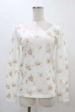 画像1: LIZ LISA / 花柄Tシャツ Free オフ H-25-11-16-1039-LO-TS-NS-ZH