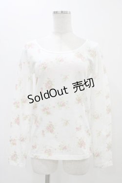 画像1: LIZ LISA / 花柄Tシャツ Free オフ H-25-11-16-1039-LO-TS-NS-ZH