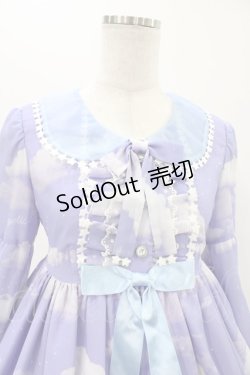 画像4: Angelic Pretty / Misty Sky Brilliant ColorワンピースSet FREE ラベンダー/サックス H-25-11-16-1006-AP-OP-YZ-ZH