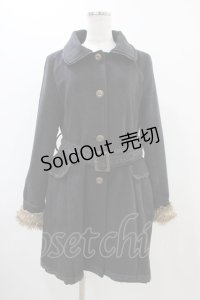 axes femme / ベルト付きコート L ブラック H-25-11-16-1050-AX-CO-NS-ZH