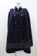 画像1: axes femme / ナポレオンマント風コート M ネイビー H-25-11-16-1051-AX-CO-NS-ZH (1)