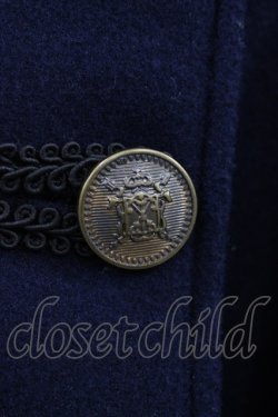 画像3: axes femme / ナポレオンマント風コート M ネイビー H-25-11-16-1051-AX-CO-NS-ZH