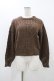 画像1: Fi.n.t / パッチワーク風ニットプルオーバー Free BROWN H-25-11-16-1053-CA-TO-NS-ZH (1)
