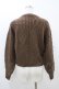 画像2: Fi.n.t / パッチワーク風ニットプルオーバー Free BROWN H-25-11-16-1053-CA-TO-NS-ZH (2)