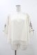 画像1: an another angelus / スミレ刺繍チュールブラウス Free OFF WHITE H-25-11-16-1057-CA-BL-NS-ZH (1)