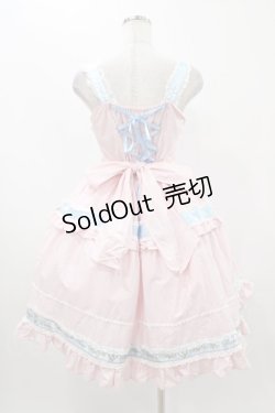 画像2: BABY,THE STARS SHINE BRIGHT / ねこくみゃちゃんからのPresent Ribbonジャンパースカート Free ピンク H-25-11-16-1007-BA-OP-NS-ZH