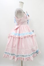 画像3: BABY,THE STARS SHINE BRIGHT / ねこくみゃちゃんからのPresent Ribbonジャンパースカート Free ピンク H-25-11-16-1007-BA-OP-NS-ZH (3)
