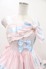 画像4: BABY,THE STARS SHINE BRIGHT / ねこくみゃちゃんからのPresent Ribbonジャンパースカート Free ピンク H-25-11-16-1007-BA-OP-NS-ZH (4)
