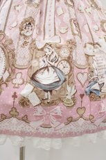 画像5: Angelic Pretty / Alice in WonderLandジャンパースカート Free ピンク H-25-11-16-1008-AP-OP-NS-ZH (5)