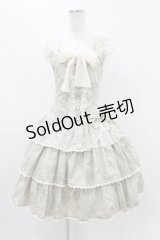 metamorphose / ローウエストフリルジャンパースカート Free アンティークローズ H-25-11-16-1009-ME-OP-NS-ZH