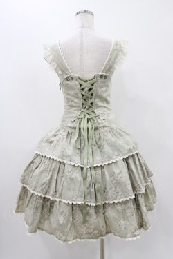 画像2: metamorphose / ローウエストフリルジャンパースカート Free アンティークローズ H-25-11-16-1009-ME-OP-NS-ZH