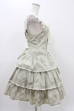 画像3: metamorphose / ローウエストフリルジャンパースカート Free アンティークローズ H-25-11-16-1009-ME-OP-NS-ZH