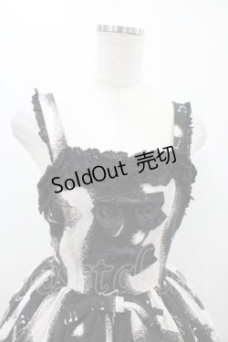 画像4: ALICE and the PIRATES / アリスのからくり時計オーケストラ柄ジャンパースカートI Free ブラック H-25-11-16-1011-PA-OP-NS-ZH