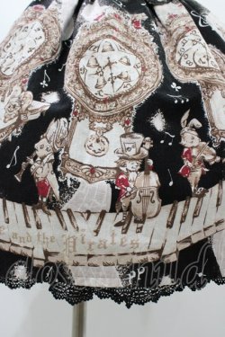 画像5: ALICE and the PIRATES / アリスのからくり時計オーケストラ柄ジャンパースカートI Free ブラック H-25-11-16-1011-PA-OP-NS-ZH