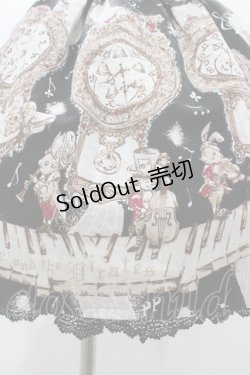 画像5: ALICE and the PIRATES / アリスのからくり時計オーケストラ柄ジャンパースカートI Free ブラック H-25-11-16-1011-PA-OP-NS-ZH