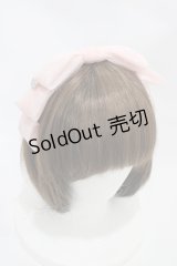 LAFARY / ドットチュールリボンカチューシャ  ピンク H-25-11-16-1003-0-AC-NS-ZH