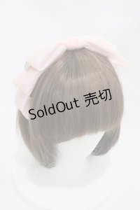 LAFARY / ドットチュールリボンカチューシャ  ピンク H-25-11-16-1003-0-AC-NS-ZH