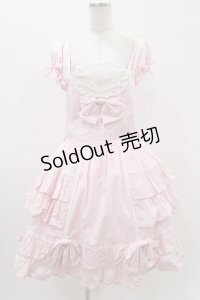 BABY,THE STARS SHINE BRIGHT / BABYリボンジャンパースカート Free ピンク H-25-11-16-1014-BA-OP-NS-ZH