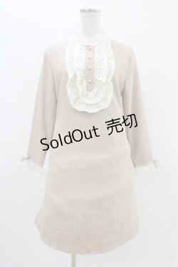 画像1: an another angelus / ヨークレースワンピース Free ベージュ H-25-11-16-1016-CA-OP-NS-ZH