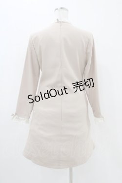 画像2: an another angelus / ヨークレースワンピース Free ベージュ H-25-11-16-1016-CA-OP-NS-ZH